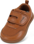Toddler Wide Toe Box Barefoot Shoes Boys Girls Zero Drop,Baby First Walking Shoes Glitter Little Kids Sneakers Non-Slip Preschool Running Tennis Canvas Casual Preschool Outdoor Activities