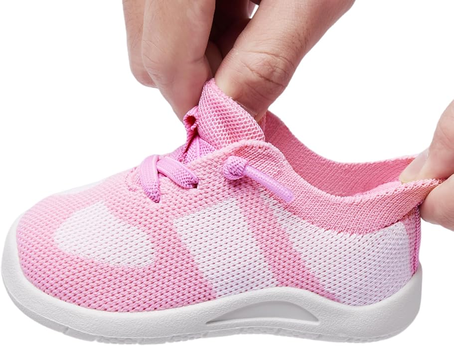 MORENDL Toddler Shoes Baby Walking Sock Shoes Infant Sneakers 0-4 Years Boy Girl Barefoot Tennis Shoe Non-Slip Brethable