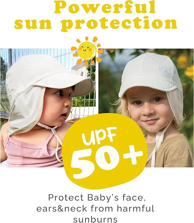 FURTALK Baby Sun Hat Girls and Boys Summer Beach Swim Hat Essentials UPF 50+