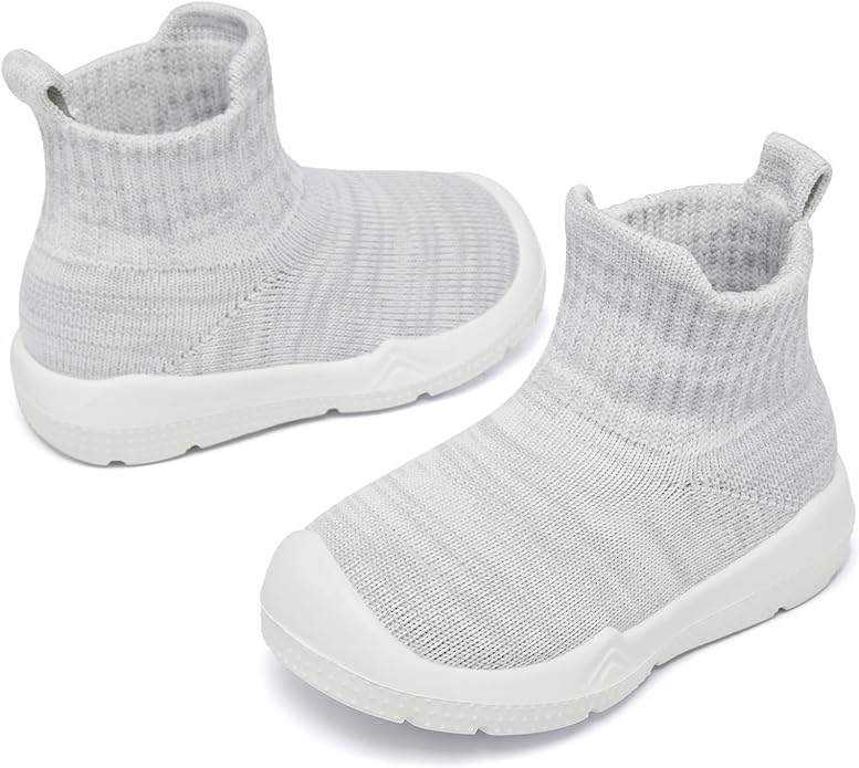 MORENDL Toddler Sock Shoes Baby Walking Shoes Infant Slippers Boys & Girls Non-Slip Sneakers