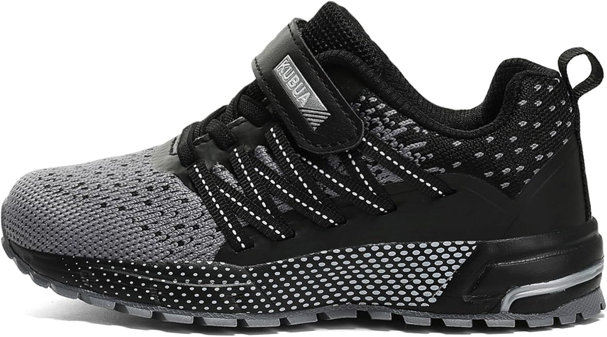 KUBUA Kids Sneakers for Boys Girls Running Tennis Shoes Lightweight Breathable Sport Athletic