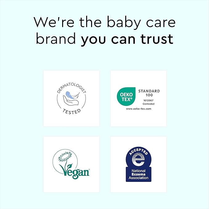 LILLYDOO Baby Wipes with 99% Water – Unscented, Hypoallergenic, Plant-Based, Strong & Plastic-Free, Compostable, 4 resealable Packs x 72 (288 Wipes Total)