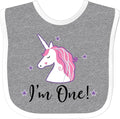 inktastic 1st Birthday Unicorn Baby Bib