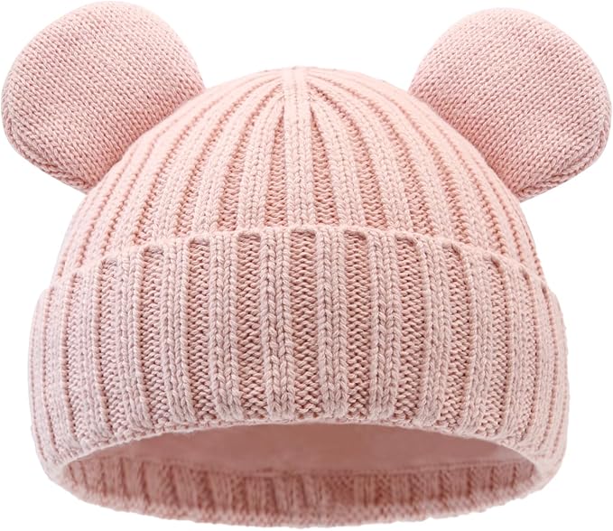 Toddler Boy Winter Beanie Baby Knit Hat Warm Girl Beanies Newborn Cute Hats for Kids