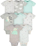Gerber unisex-baby 8-pack Short Sleeve Onesies Bodysuits