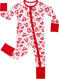 pureborn Baby Infant Boys Girls Sleeper Snug Fit Viscose from Bamboo Pajamas 0-24 Months