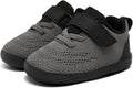 MORENDL Toddler Sneakers Baby Boys & Girls Barefoot Shoes Lightweight Breathable Walking Running Tennis Athletic Sport Shoes