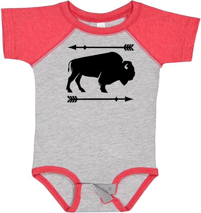 inktastic Buffalo Cute Animal Western Baby Bodysuit