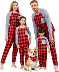 Schbbbta Family Matching Pajamas Holiday Sleepwear Long Sleeve Pjs Sets