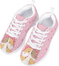 MARSVOVO First Shoes for Walking Boy Girl Athletic Lightweight Flexible Lace-up Breathable Running Shoes Casual Classic Comfortable Non Slip Play Sport Learning to Walk Toddler Girl Sneakers