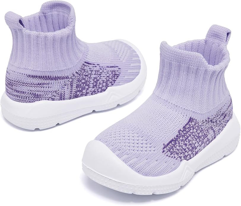 MORENDL Toddler Sock Shoes Baby Walking Shoes Infant Slippers Boys & Girls Non-Slip Sneakers