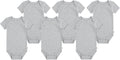 HUGGIES Unisex-Baby 6-Pack Basic Bodysuit