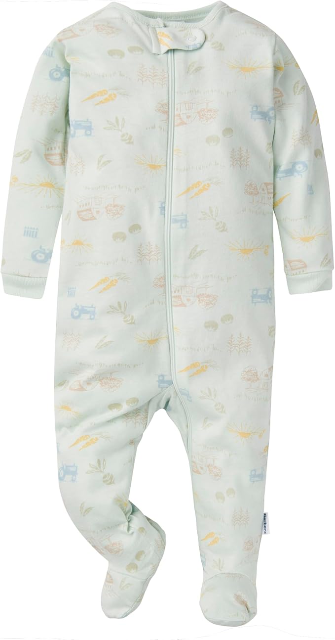Gerber Baby Boys 4 Pack Sleep 'N Play Footie