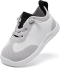 MORENDL Toddler Shoes Baby Walking Sock Shoes Infant Sneakers 0-4 Years Boy Girl Barefoot Tennis Shoe Non-Slip Brethable
