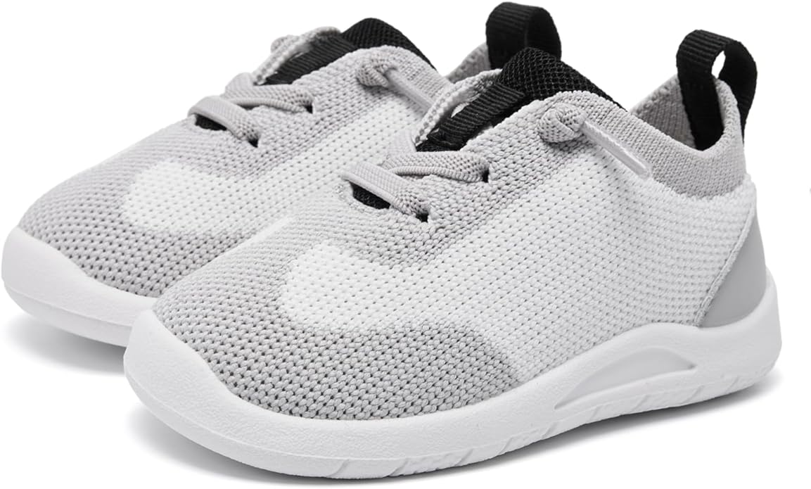 MORENDL Toddler Shoes Baby Walking Sock Shoes Infant Sneakers 0-4 Years Boy Girl Barefoot Tennis Shoe Non-Slip Brethable
