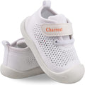 Baby Walking Shoes Toddler Girl Boy Soft Sole Breathable Cotton Canvas Shoes Infant Lightweight Non-Slip Safer Slip-on First Walkers Shoes Casual Tennis Wide Sneakers Rubber Soles Running Outdoor