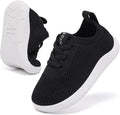 MORENDL Toddler Wide Toe Box Barefoot Shoes Baby First Walking Shoes Boys Girls Non-Slip Zero Drop Minimalist Sneakers