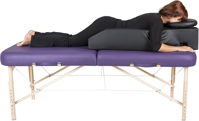 Earthlite Pregnancy Massage Cushion & Headrest - Full Body Pregnancy Bolster/Ideal After Breast Surgery & Lower Back Pain