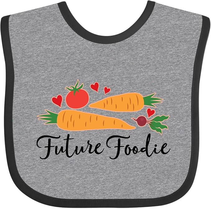 inktastic Future Foodie Cute Vegetable Baby Bib