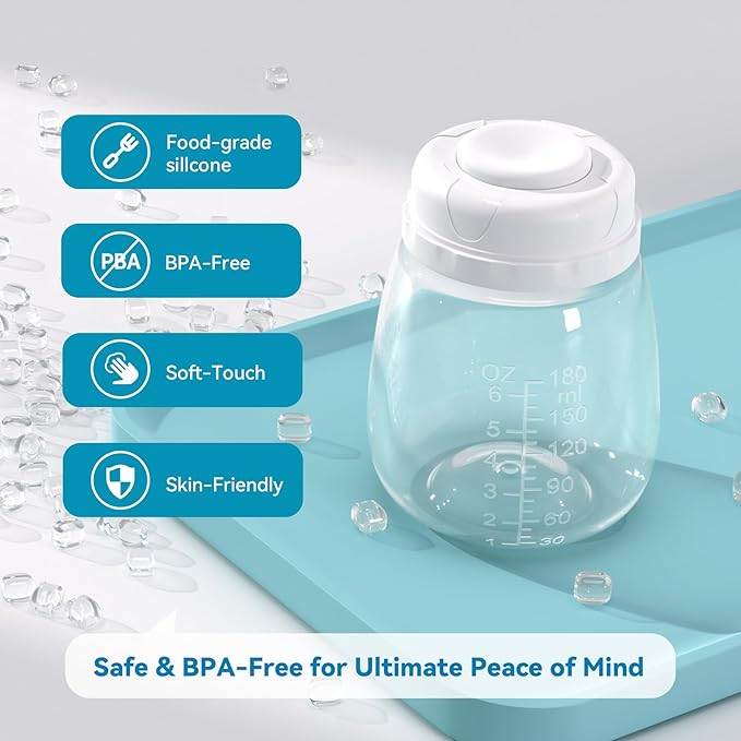 21mm Flange Kit Compatible with Spectra S1/S2/9 Plus/Motif Luna, Includes Flange 21mm, Bottles, Tubing, Valves, and Backflow Protectors