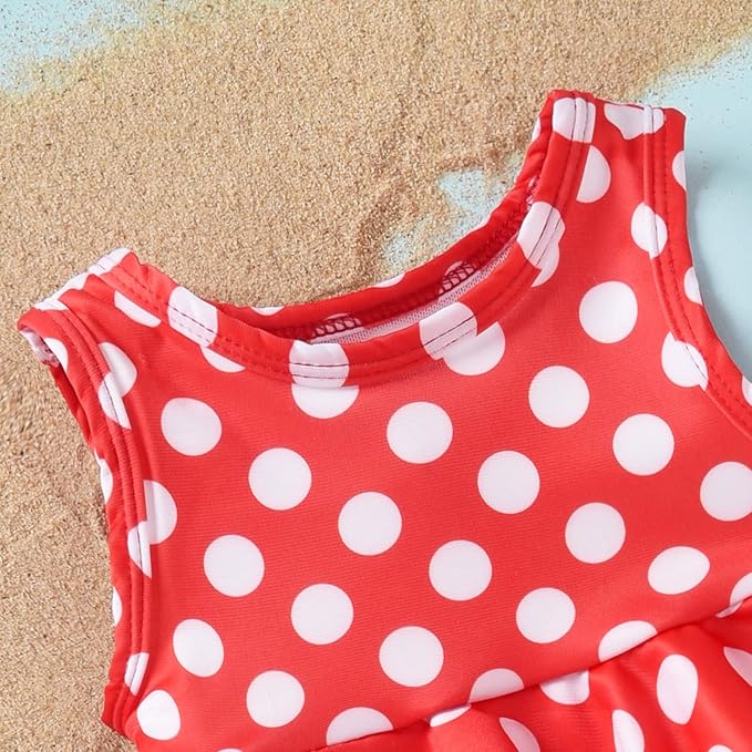 Aalizzwell Toddler Baby Girl Bathing Suit Two Piece Swimsuit Bikini Beach Wear