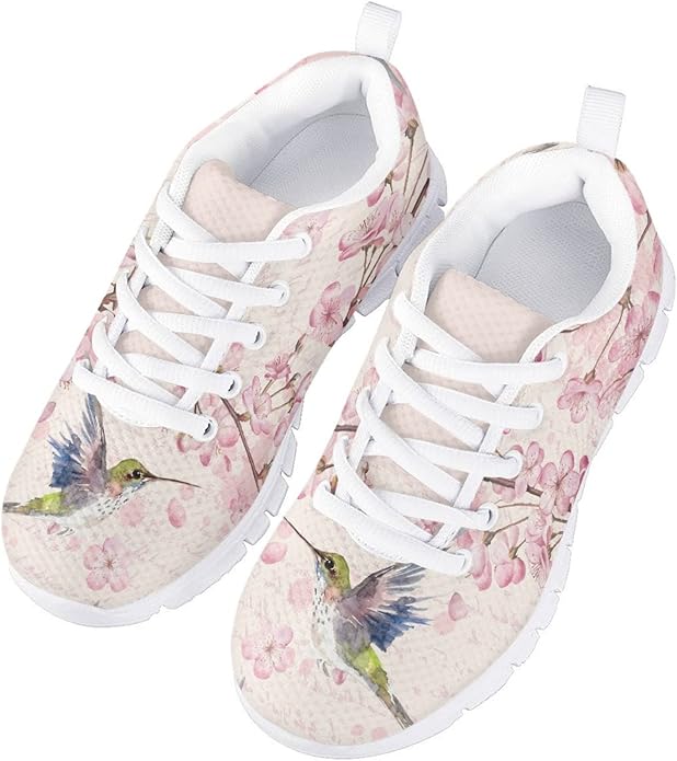 MARSVOVO First Shoes for Walking Boy Girl Athletic Lightweight Flexible Lace-up Breathable Running Shoes Casual Classic Comfortable Non Slip Play Sport Learning to Walk Toddler Girl Sneakers