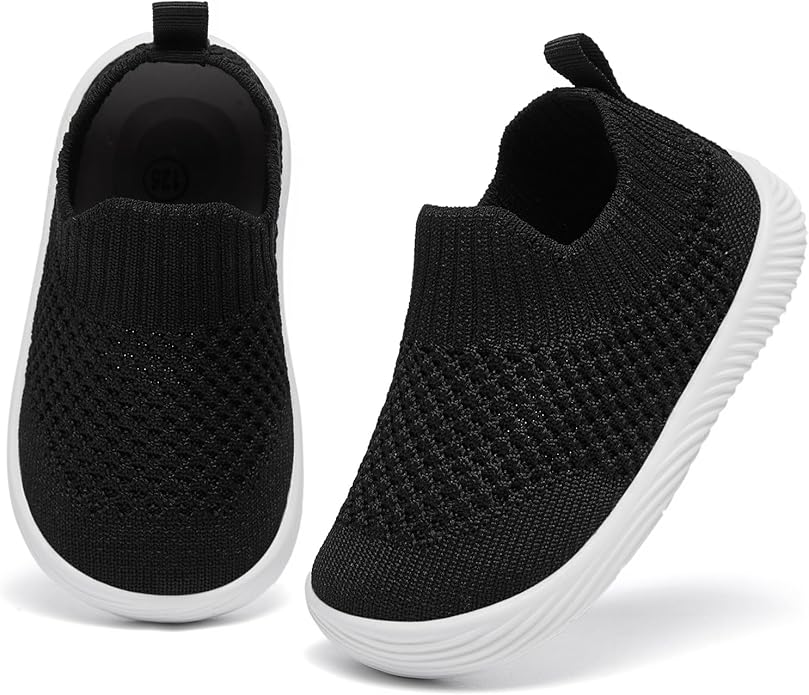 MORENDL Baby Toddler Walking Socks Non-Slip Breathable Unisex Casual Sneakers