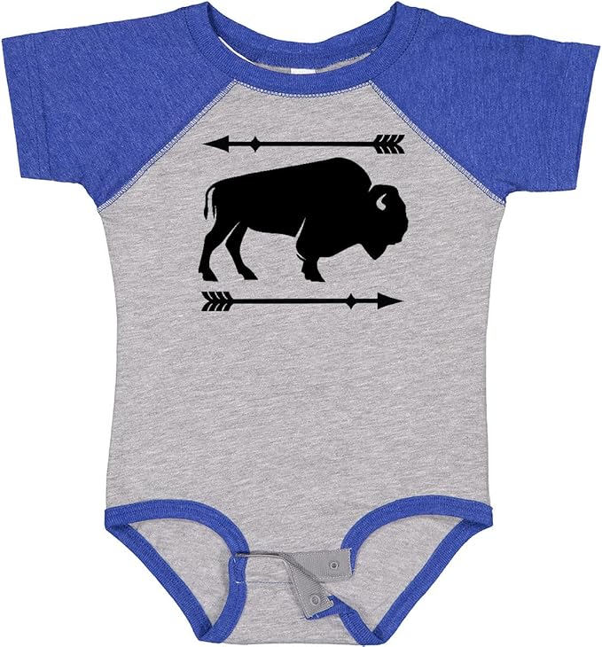 inktastic Buffalo Cute Animal Western Baby Bodysuit