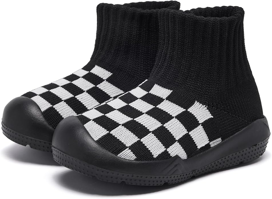 MORENDL Toddler Sock Shoes Baby Walking Shoes Infant Slippers Boys & Girls Non-Slip Sneakers