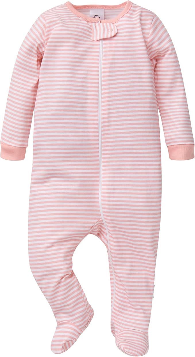Gerber Baby Girls 4 Pack Sleep 'N Play Footie