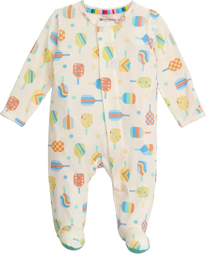Magnetic Me Girls Modal Magnetic Baby Footie Pajamas | Silky Soft Modal Fabric | Baby Sleepers Available Sizes PRE - 24M