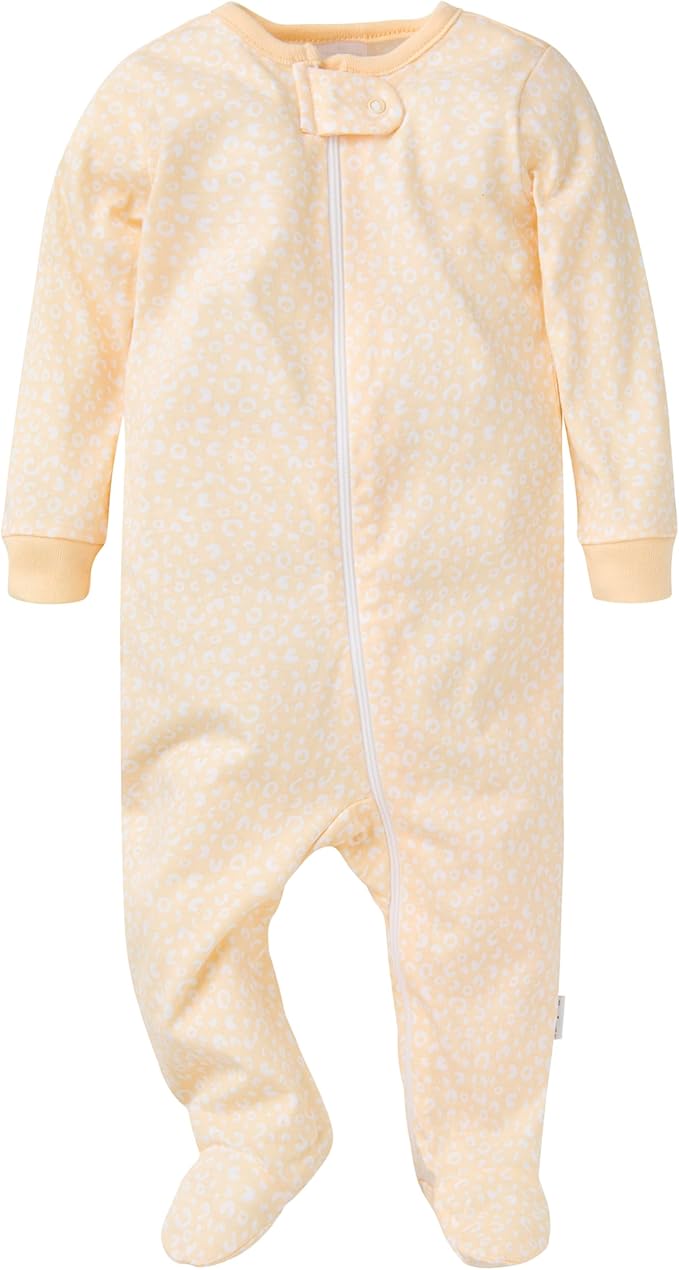 Gerber Baby Girls 4 Pack Sleep 'N Play Footie