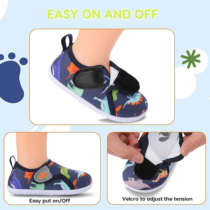 FEETCITY Baby Boys Girls First Walking Shoes Infant Sneakers Crib Shoes Breathable Lightweight Slip On Shoes