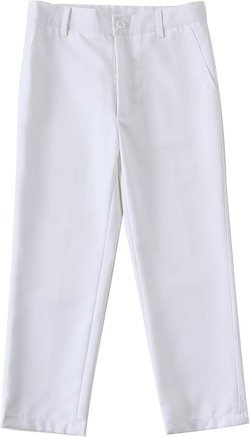 Visaccy Boys Suits Slim Fit Dress Clothes Ring Bearer Outfit