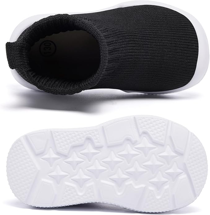 MORENDL Toddler Sock Shoes Baby Walking Shoes Infant Slippers Boys & Girls Non-Slip Sneakers