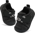 FEETCITY Baby Walking Shoes Wide Baby Shoes Boys Girls Infant Sneakers Crib Shoes Breathable Toddler Barefoot Shoes Slip On Shoes