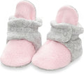 Zutano Unisex Fleece Baby Booties, Two Snap Closure, Newborn to 24 Months