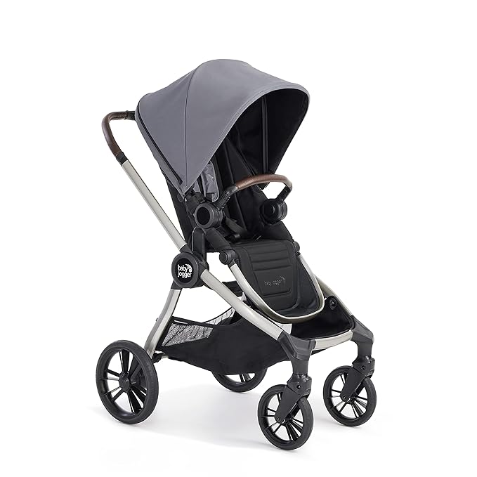Baby Jogger City Sights Stroller - Convertible Stroller with Compact Fold Dark Slate