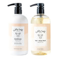 TUBBY TODD Hair Duo - Baby Shampoo and Conditioner Set - Gentle & Moisturizing Hair Care - Hypoallergenic, Non-Irritating - For Newborns, Toddlers & Kids - 25 Fl Oz & 24.3 Fl Oz - Fragrance-Free