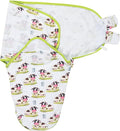 LollyBanks Baby Swaddles, 100% Organic Cotton Swaddle for Newborns Boys and Girls, 0-3 Months Swaddle Sacks with Easy Change Zipper, Baby Registry (Cow Print)