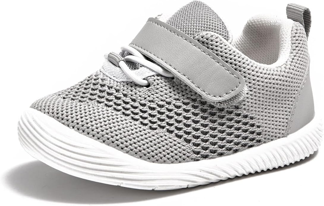 Newsonet Baby Shoes Boys Girls First Walking Breathable Non Slip Walker Sneakers Soft Sole 6 9 12 18 20 24 Months