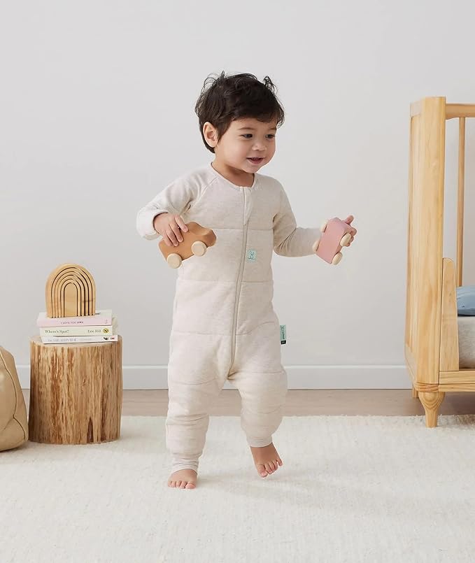 ergoPouch 2.5 TOG Sleeping Bag – Breathable, Cozy Sleepwear for Boys and Girls (2-3 Years, Oatmeal Marle)