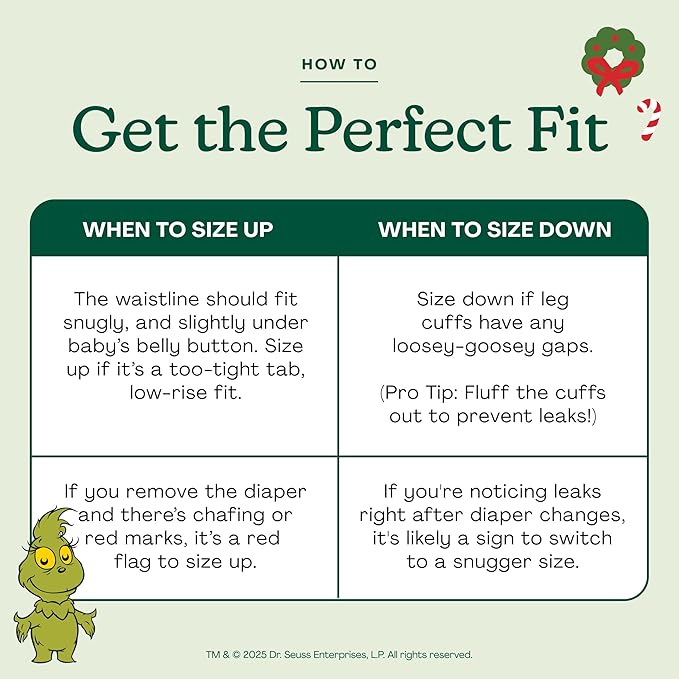 Hello Bello Dr. Seuss Baby Grinch Premium Diapers, Size 1 (8-12 lbs), 82ct Plus Bonus Wipes: Softness & Protection for Sensitive Skin