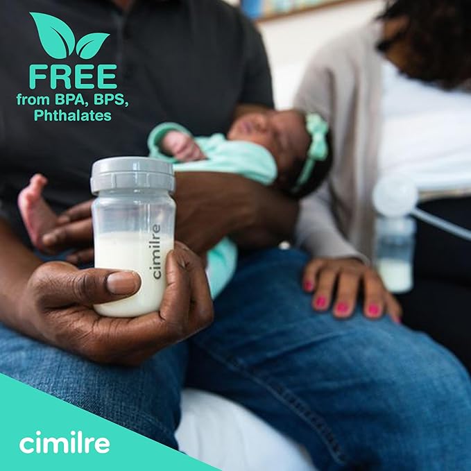 Cimilre 16MM Breast Shields, Spare & Replacement Breast Shields for The Cimilre Breast Pump, Comfortable Breast Pump Parts for Nursing Moms, 16MM Shields (Set of 2)