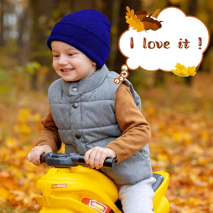 ZOORON Toddler Beanie Baby Boys Girls Beanies Kids Winter Hats Children Knit Warm Caps Soft Ski Hat