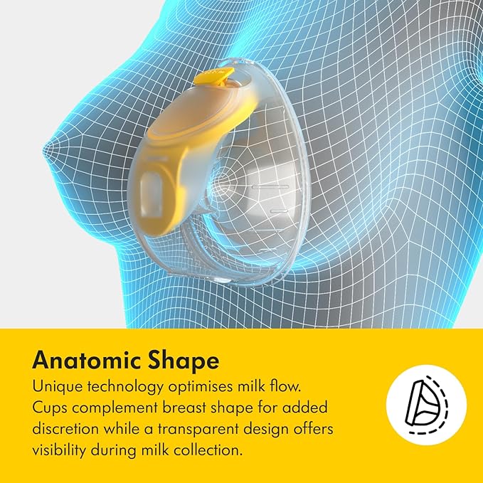Medela Swing Maxi Hands-Free Double Electric Breast Pump, Easy and Intuitive Design for On-The-Go, Compatible with Medela Family App