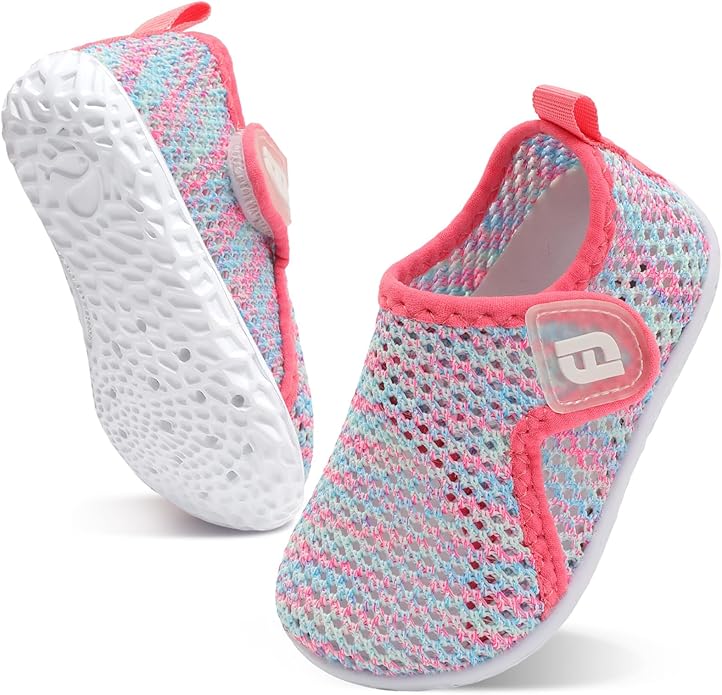 JOINFREE Baby Toddler Water Shoes Boys Girls Sandals Barefoot Kids Breathable Sneakers Shoes for Walking Running