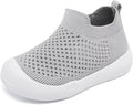 Eashi Baby Boy Girl Non-Skid Indoor Infant Walking Shoes Breathable Warm Elastic Sock Shoes with Memory Sole Protect Toes Outdoor Sneakers