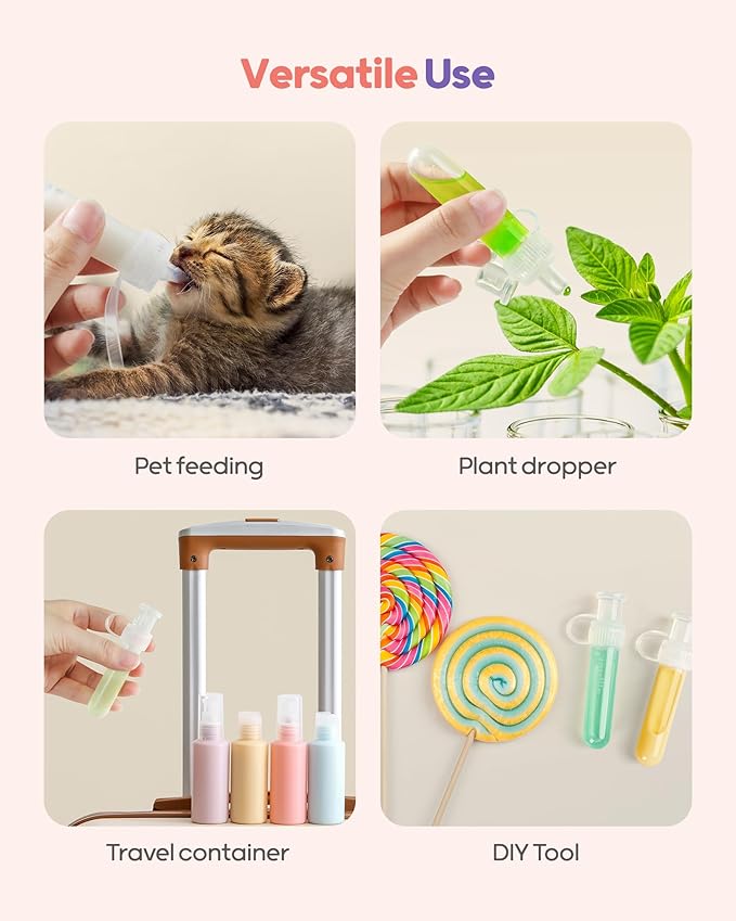 Nuliie Colostrum Collector Kit 7ml/6pcs, Leakproof, Reusable Breast Milk Collector, Heat & Freezer Resistant, BPA-Free, With Cotton Cloth Wipe, Storage Case, Cleaning Brush - Ready-to-Use for Newborns