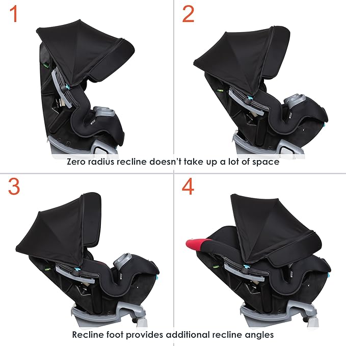 Baby Trend Cover Me™ 4-in-1 Convertible Car Seat, Scooter
